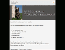 Tablet Screenshot of kukreplika.cz